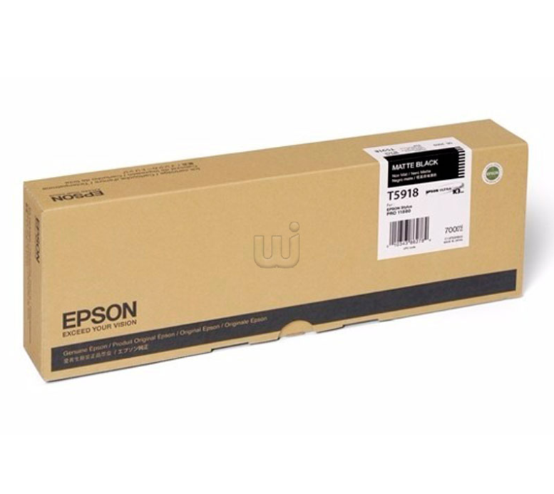 Tinta Epson T591800 Matte Black (700ML) Tinta Epson T591800 Matte Black (700ML)