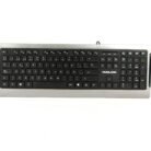 Teclado Halion HA-K166 Multimedia USB Gris/Black