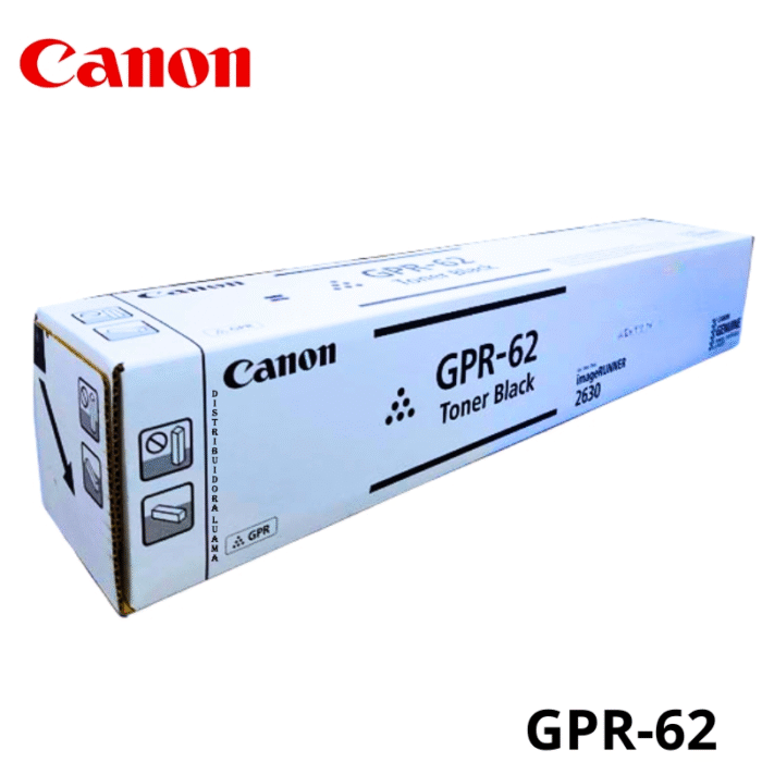 Toner Canon GPR-62 Black Imagerunner IR 2630i Toner Canon GPR-62 Black Imagerunner IR 2630i