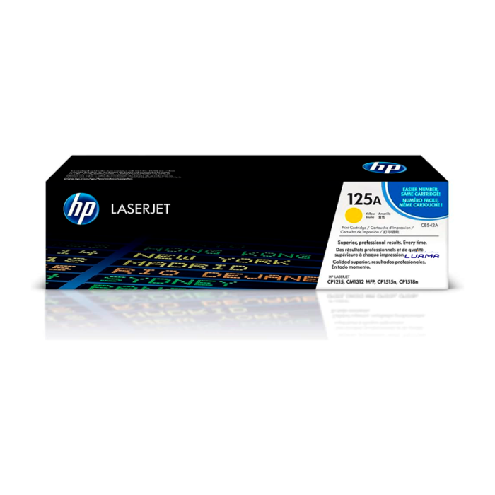 Toner HP CB542A (125A) L.J.1215/1515 Yellow Toner HP CB542A (125A) L.J.1215/1515 Yellow