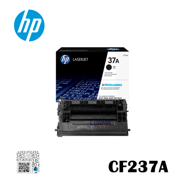 TONER HP CF237A (37A) NEGRO ENT M631, M607