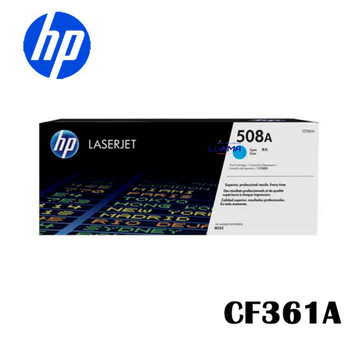 Toner Hp CF361A (508A) MFP M553 Cyan 5.000 Paginas