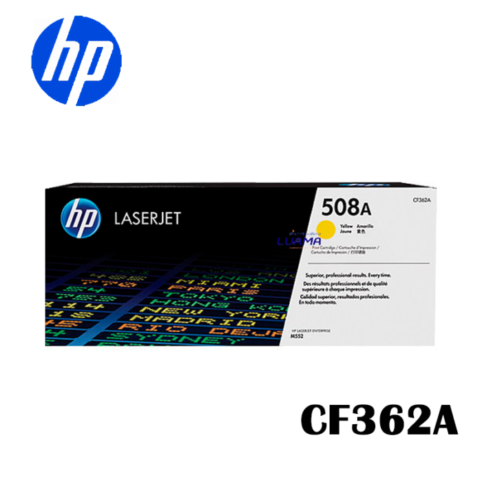 Toner Hp CF362A (508A) MFP M553 Yellow 5.000 Paginas