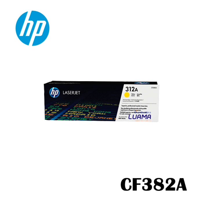 Toner Hp 312A (CF382A) Yellow 2,700 Pag LaserJet Pro 400 color