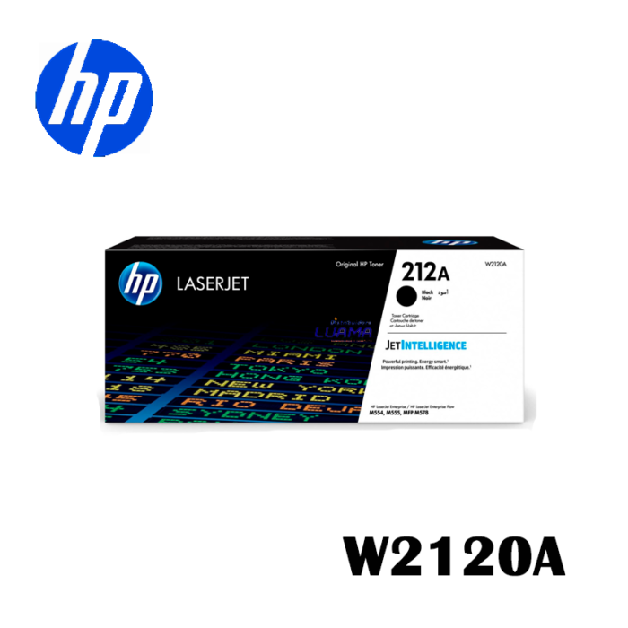 Tóner Hp W2120A (212A) L.J. M555 Blak 5,500 Paginas Tóner Hp W2120A (212A) L.J. M555 Blak 5,500 Paginas