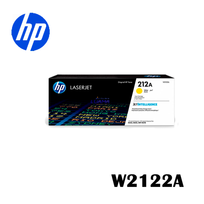 Tóner Hp W2122A (212A) L.J. M555 Yellow 4,500 Paginas