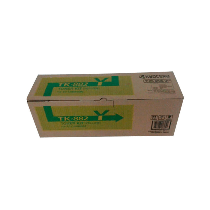 Tóner Kyocera TK-882Y Yellow 18,000pag Tóner Kyocera TK-882Y Yellow 18,000pag
