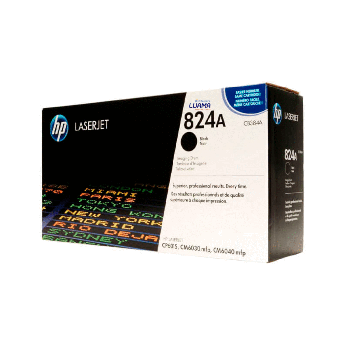 Tambor Hp CB384A (824A) Negro 35,000 Pag LaserJet CP601