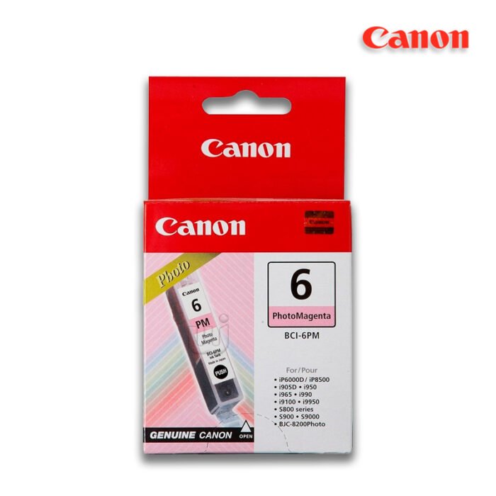 Tinta Canon BCI-6PM Photo Magenta 13ML S800 S900 Tinta Canon BCI-6PM Photo Magenta 13ML S800 S900