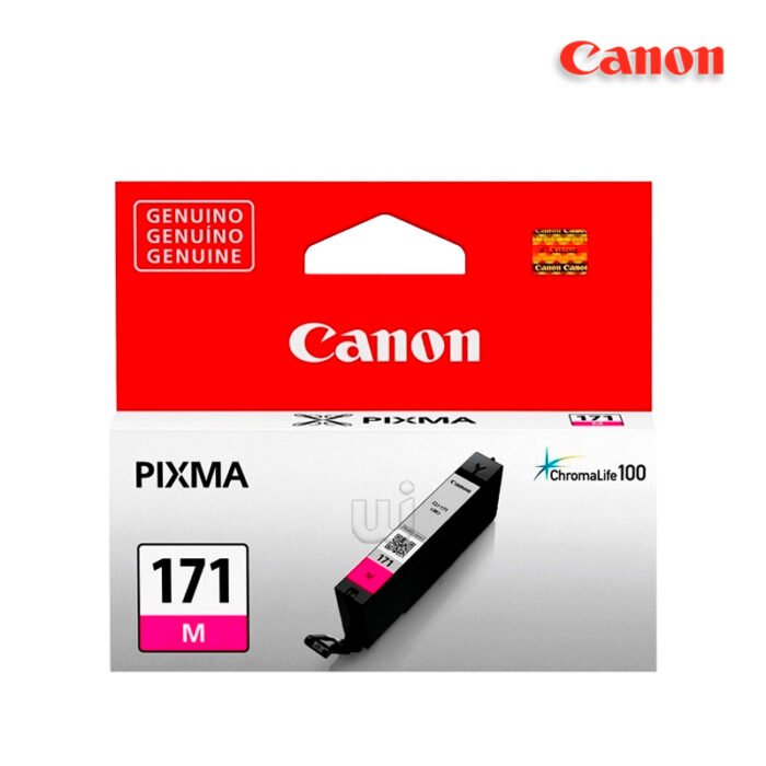 Tinta Canon CLI-171 Magenta 6.5ML 300Pag. MG5710 MG6810
