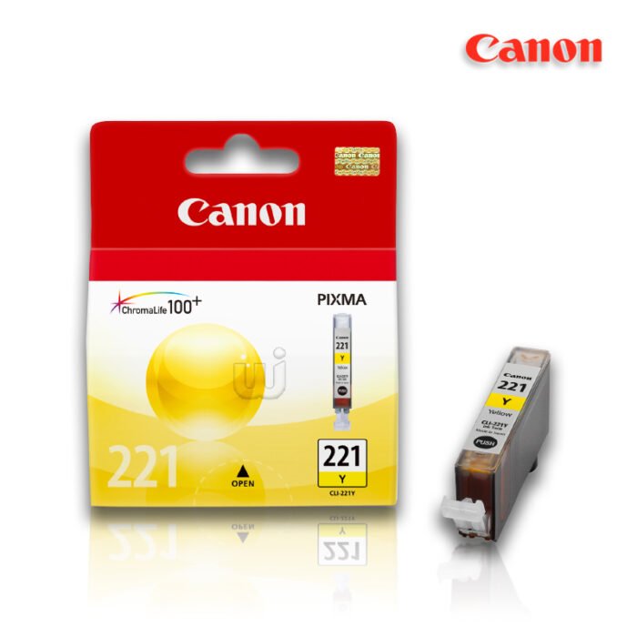 Tinta Canon CLI-221 Yellow 9ML 210Pag iP4600 MP540