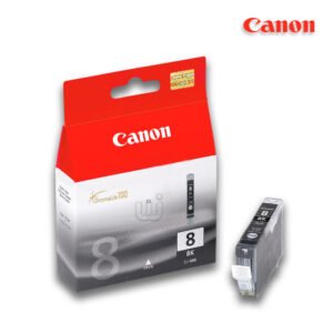 Tinta Canon CLI-8BK Negro 13ML 400 Pag. iP4200D iP6600