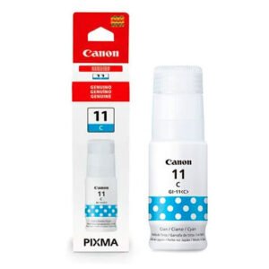 Tinta Canon GI-11C Cyan 70ML 6,000 Pag.  Pixma: G2160 G3160