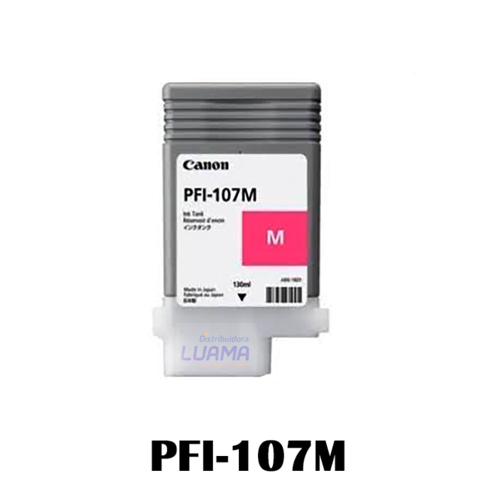 Tinta Canon PFI-107M Magenta 130ML-1