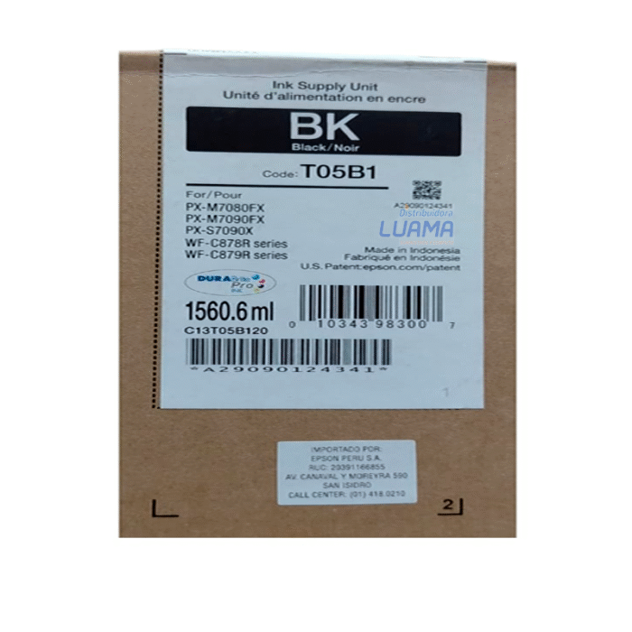 Tinta Epson T05B100 Negro Tinta Epson T05B100 Negro
