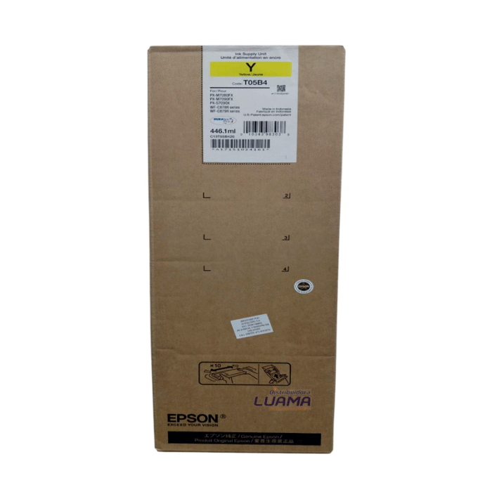 Tinta Epson T05B400 Yellow 50,000 Pag Tinta Epson T05B400 Yellow 50,000 Pag