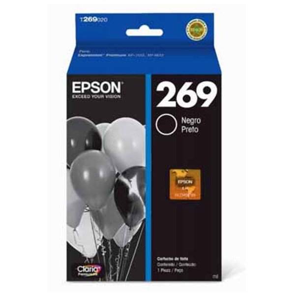 Tinta Epson T269020 (269) Negro 365 Pag Tinta Epson T269020 (269) Negro 365 Pag
