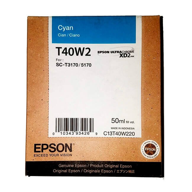 Tinta Epson T40W220 Cyan 50 ML Tinta Epson T40W220 Cyan 50 ML
