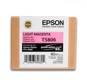 Tinta Epson T580600 Light Magenta (80ML)  720 Pag