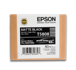 Tinta Epson T580800 Matte Black (80ML)  720 Pag