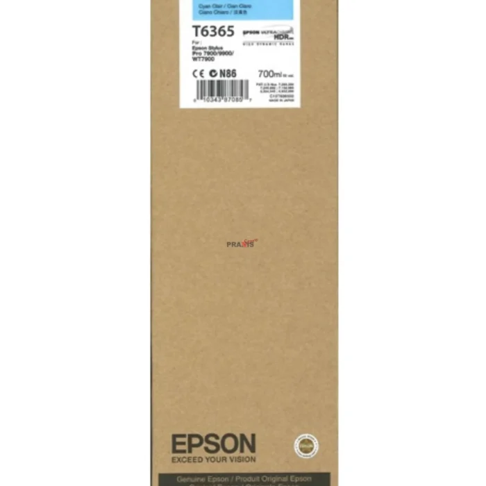 Tinta Epson T606500 Light Cyan (220ML)