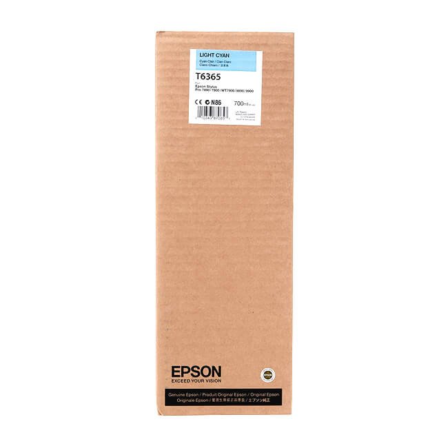 Tinta Epson T636500 Light Cyan (700ML) Tinta Epson T636500 Light Cyan (700ML)