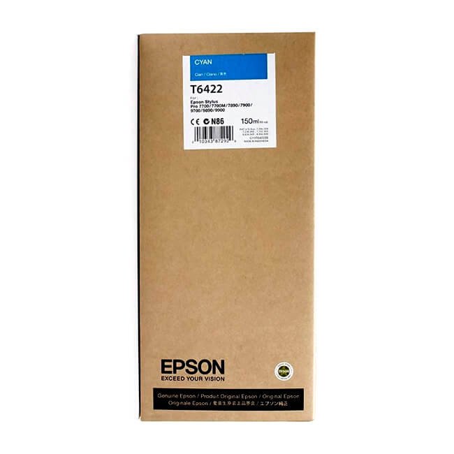 Tinta Epson T642200 Cyan (150ML) Tinta Epson T642200 Cyan (150ML)