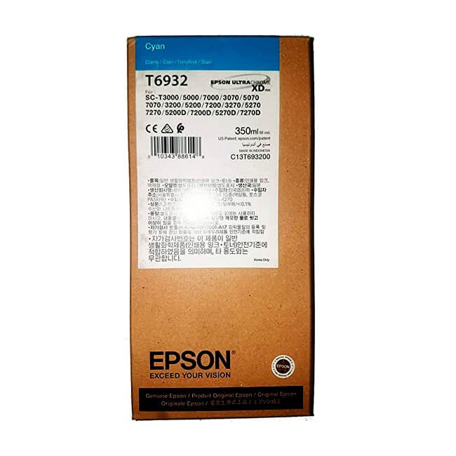 Tinta Epson T693200 Cyan (350ML) Tinta Epson T693200 Cyan (350ML)