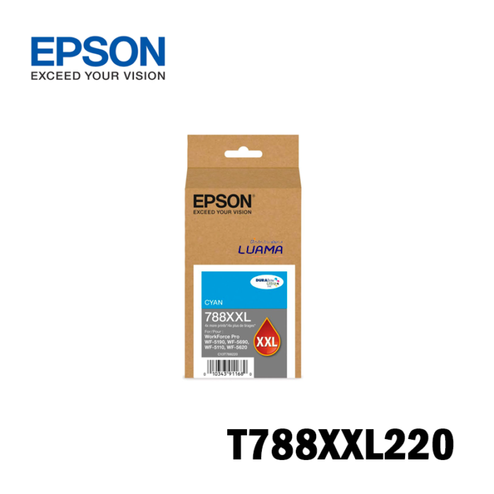 Tinta Epson T788XXL220 Cyan 4,000 Pag Tinta Epson T788XXL220 Cyan 4,000 Pag