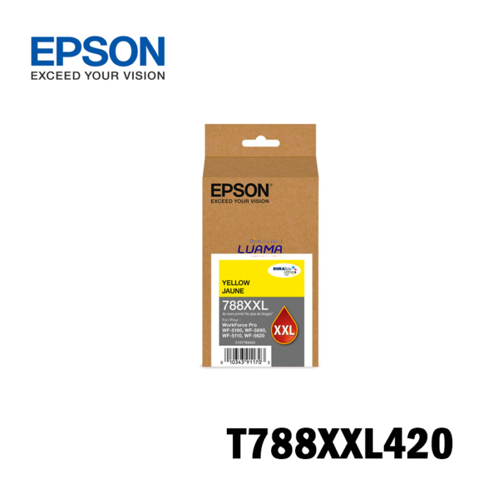 Tinta Epson T788XXL420 Yellow 4,000 Pag Tinta Epson T788XXL420 Yellow 4,000 Pag