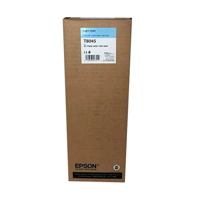 Tinta Epson T804500 Light Cyan (700ML) Tinta Epson T804500 Light Cyan (700ML)