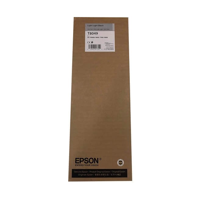 Tinta Epson T804900 Light Light Black (700ML) Tinta Epson T804900 Light Light Black (700ML)