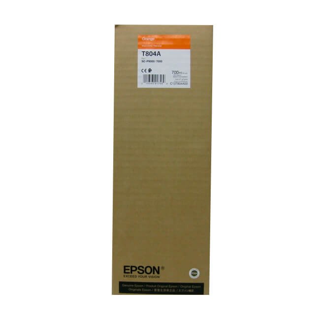 Tinta Epson T804A00 Orange (700ML) Tinta Epson T804A00 Orange (700ML)