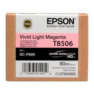 Tinta Epson T850600 Vivid Light Magenta 80ML SC-P800