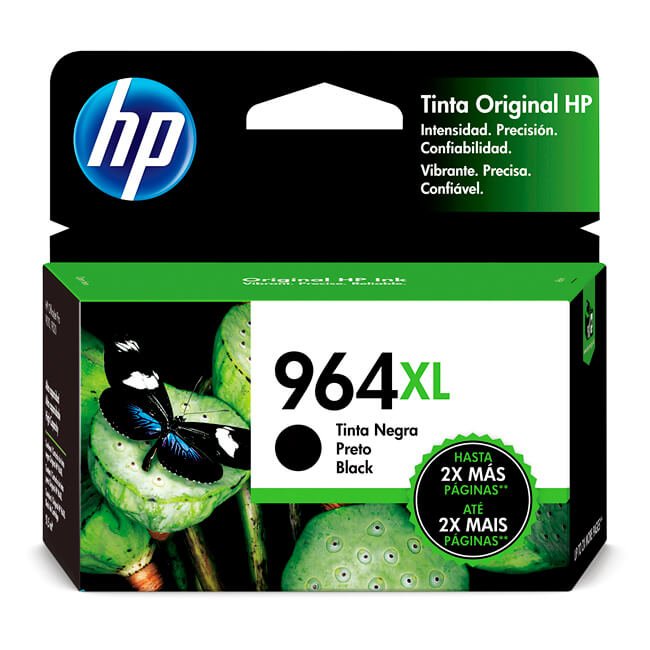 Tinta HP 3JA57AL (964XL) Negro 2,000 Pag Tinta HP 3JA57AL (964XL) Negro 2,000 Pag