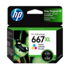 Tinta HP 3YM80AL (667XL) Tricolor 330 Pag. | DeskJet 2775, 6475