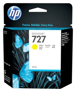Tinta HP B3P15A (727) Yellow 40ML DesignJet T1500