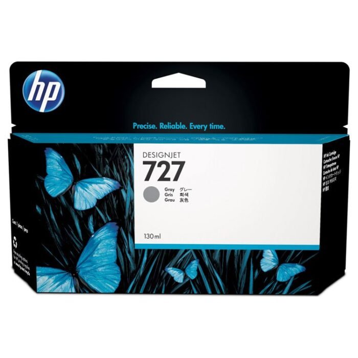 Tinta HP B3P24A (727A) Gray 130ML DesignJet T1500 Tinta HP B3P24A (727A) Gray 130ML DesignJet T1500