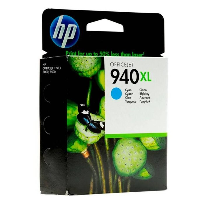 Tinta HP C4907AL (940XL) Cyan 1,400 Pag. OfficeJet Pro 8500 Tinta HP C4907AL (940XL) Cyan 1,400 Pag. OfficeJet Pro 8500