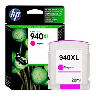 Tinta HP C4908AL (940XL) Magenta 1,400 Pag. OfficeJet Pro 8500 Tinta HP C4908AL (940XL) Magenta 1,400 Pag. OfficeJet Pro 8500