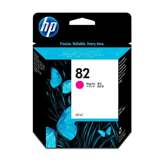 Tinta HP C4912A (82) Magenta 69ML DesignJet 500 Tinta HP C4912A (82) Magenta 69ML DesignJet 500