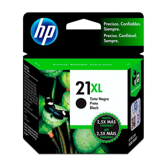 Tinta HP C9351CL (21XL) Negro 475 Pag. Deskjet 3920 Tinta HP C9351CL (21XL) Negro 475 Pag. Deskjet 3920