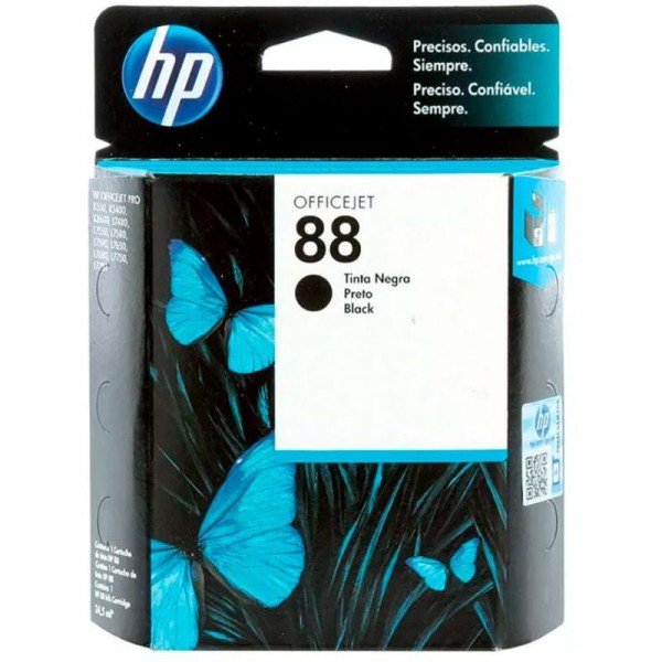 Tinta HP C9385AL (88) Negro 850 Pag. Officejet Pro K5400 Tinta HP C9385AL (88) Negro 850 Pag. Officejet Pro K5400