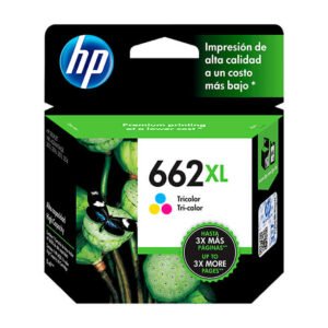 Tinta Hp CZ106AL (662XL) Tricolor 330 Pag.