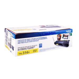 Toner Brother TN-316Y yellow, Rendimiento 3,500pg