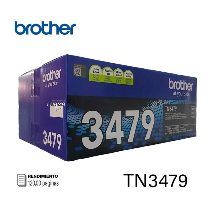 Toner Brother tn-3479 Black 12,000 Páginas