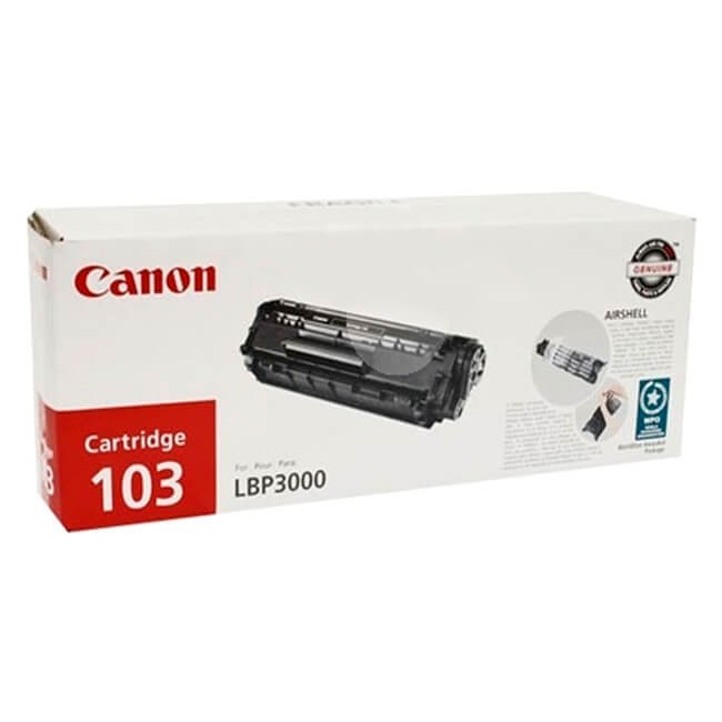 Toner Canon “103” Negro 2,500pag. Toner Canon “103” Negro 2,500pag.