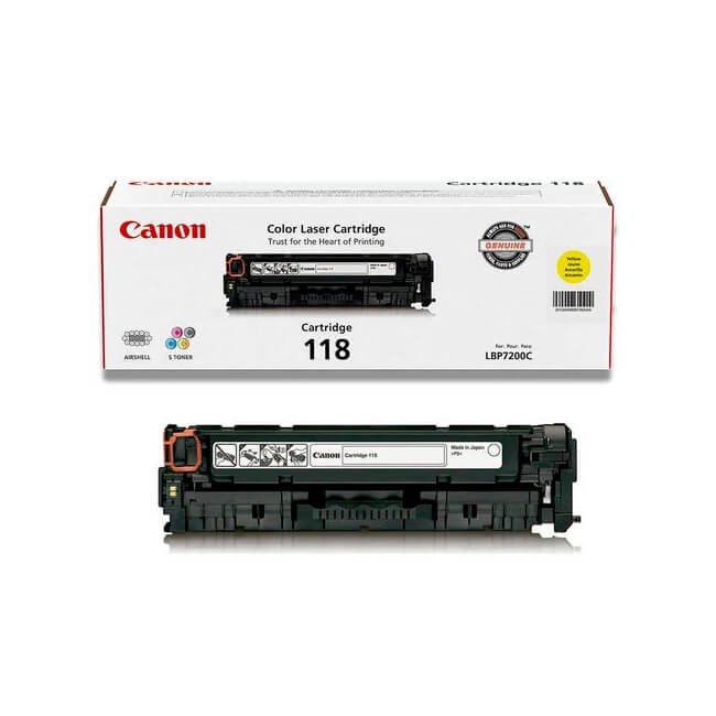 Toner Canon 118 Yellow 2,900pag Toner Canon 118 Yellow 2,900pag