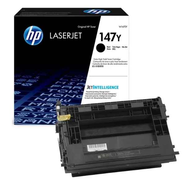 Tóner Hp W1470Y (147Y) Negro 42,000 Pag LaserJet Enterprise M610 Tóner Hp W1470Y (147Y) Negro 42,000 Pag LaserJet Enterprise M610