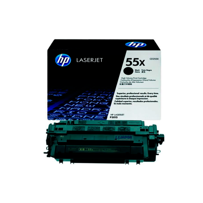 Toner HP CE255X (55X) L.J. CP3015 Negro 12.500 Paginas-1 Toner HP CE255X (55X) L.J. CP3015 Negro 12.500 Paginas-1